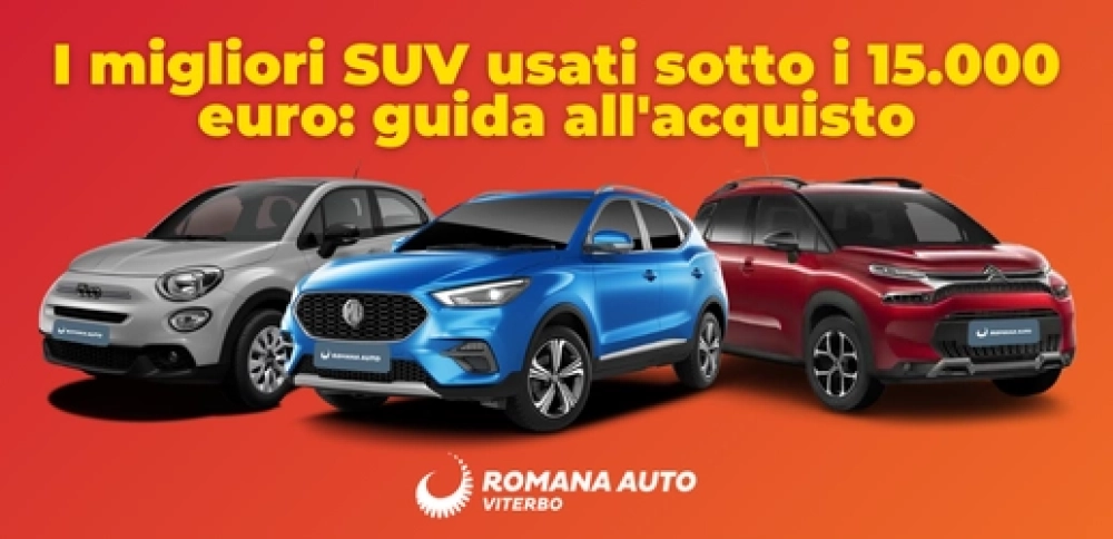 Immagine I migliori SUV usati sotto i 15.000 euro: guida all'acquisto