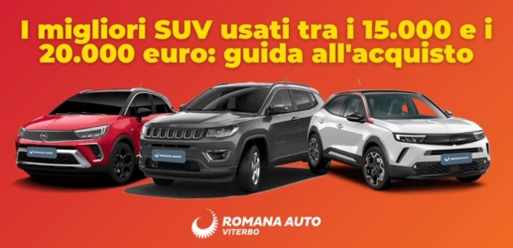 Immagine I migliori SUV usati sotto i 20.000 euro: guida all'acquisto